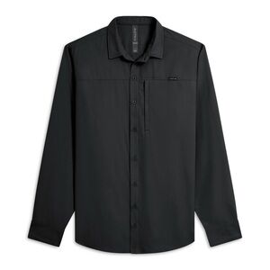 ANETIK Technician Lightweight hybrid Button Up Black Mens 2XL Outdoors $100